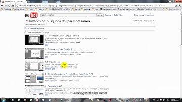 4.1.- Power Point 2010: B. Insertar Video YouTube desde Power Point 2007.
