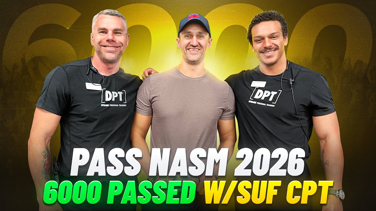 How To PASS NASM IN 30-DAYS 2026 Part 1 | 7th Edition NASM CPT Study ...