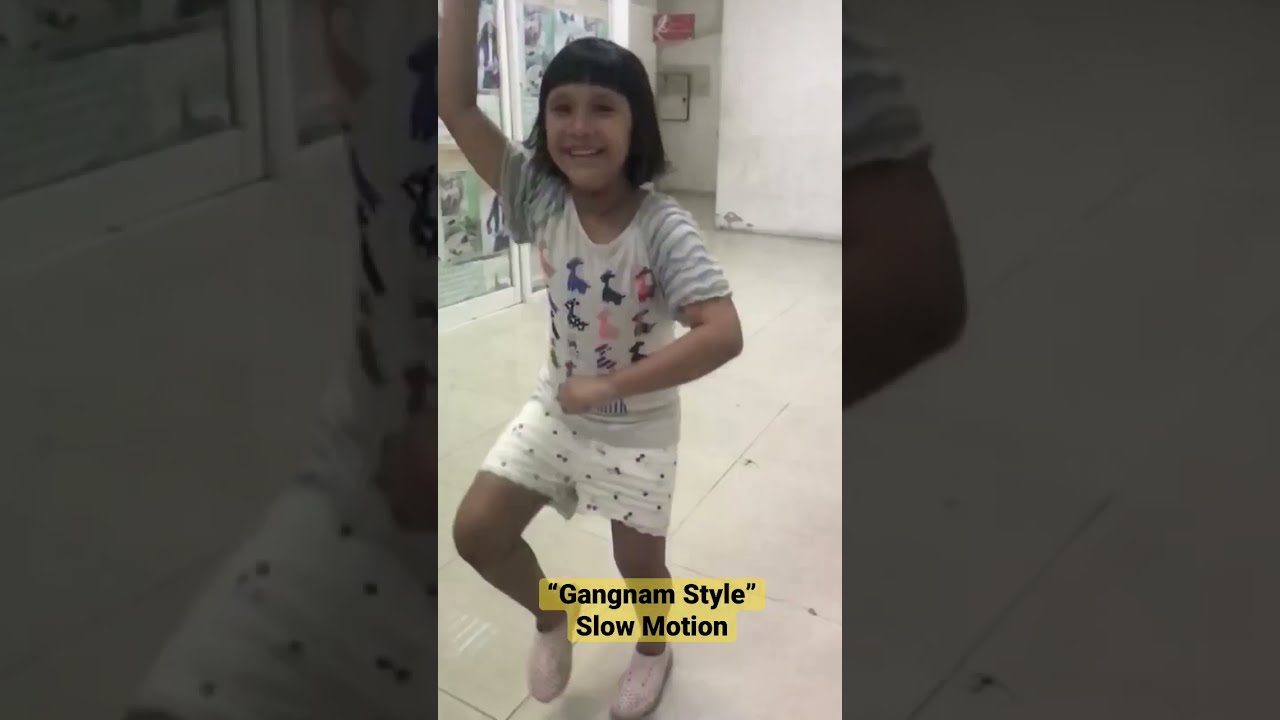 Dance video: “Gangnam style slow motion”| beta| shorts