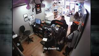 Two Men Get Trapped in Store During Robbery Attempt