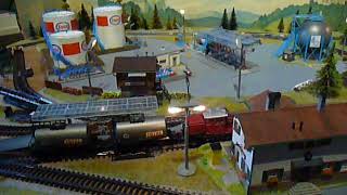 Schaufensteranlage Märklin 1981 , Automatischer 2 Zug Betrieb