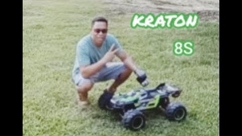 Arrma Kraton 8S with Hobbywing  combo 800kv / EZ Run Max 5, 😱 first run...✅ it out 😎 👍🏻✌🏼.