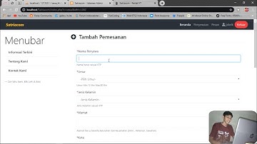 APLIKASI SEWA HANDY TALKY BERBASIS WEBSITE ( PHP & Mysql ) | UKK#3/3