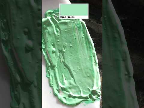 What Colors Make Mint Green Paint