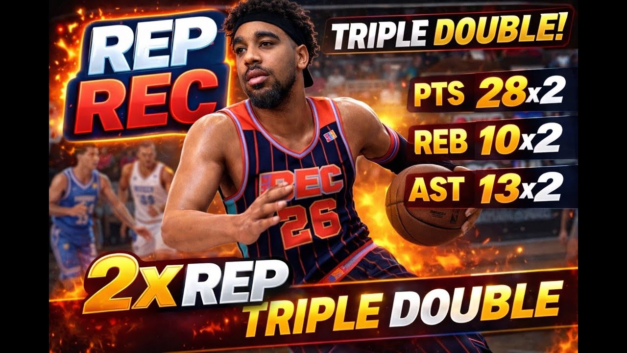 TRIPLE IN THE REC DURING 2X REP!!!!