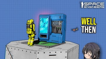 This One Block Carries Infinite Food, Space Engineers