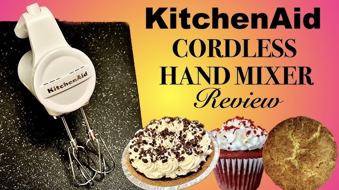 KitchenAid Cordless 7 Speed Hand Mixer helps to perfect your baked goods in  the kitchen » Gadget Flow