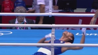 Nyambayar (MGL) v Carrazana (CUB) -- Boxing Fly (52kg) Final - London 2012 Olympics
