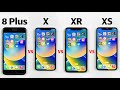 iPhone 8 Plus vs X vs XR vs XS SPEED TEST in 2022 / 2023 | Which Should You Buy Now?