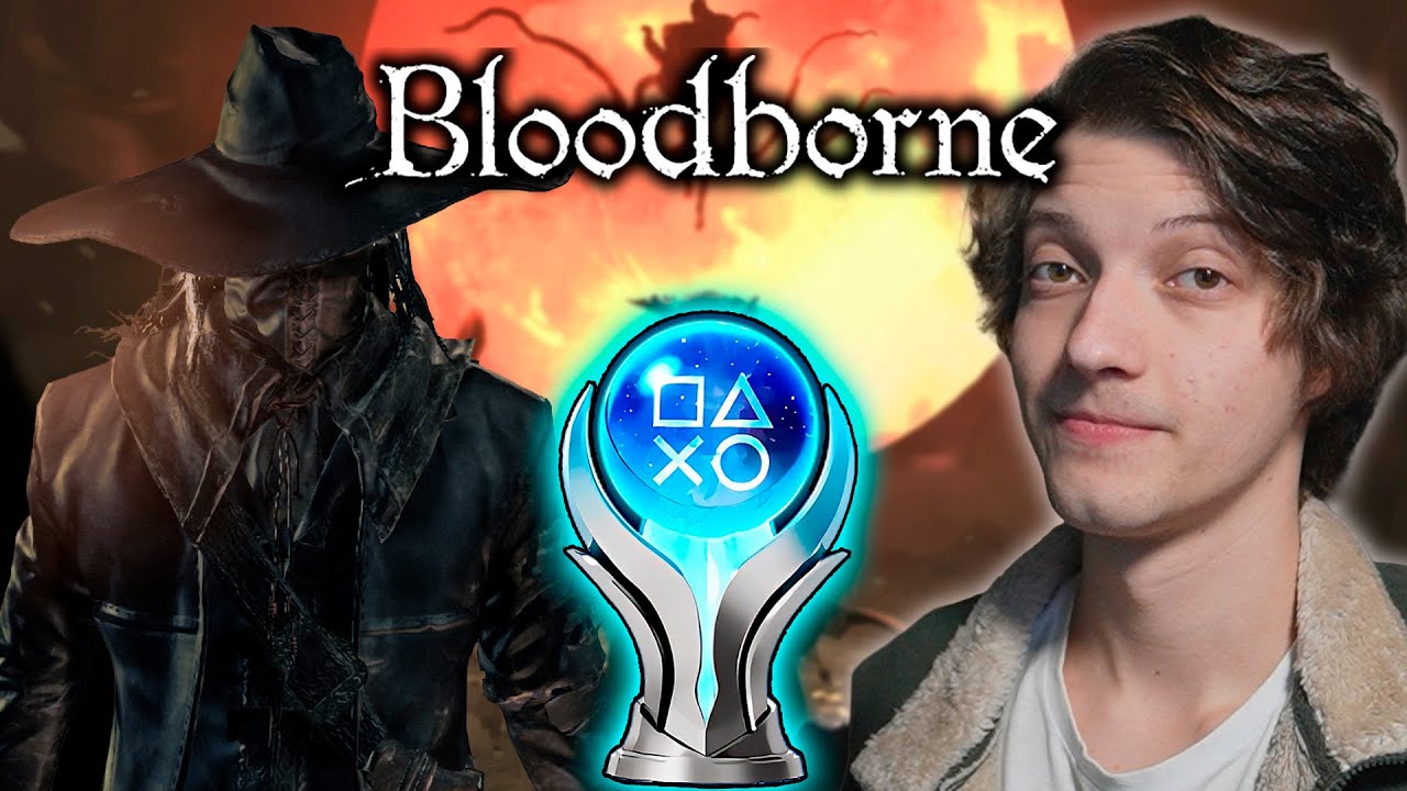 O JOGO QUE ME VICIOU NOS SOULS! (BLOODBORNE) - REVI PLATINA