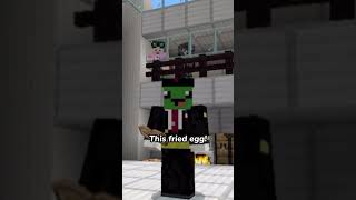 We’re Making Fried Eggs! Cooking In Minecraft! #minecraft #shorts