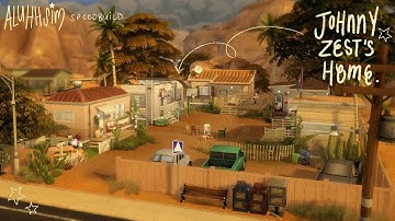 i built a realistic trailer park for my save file!🌵🚐🥣 the sims 4 : speedbuild w commentary