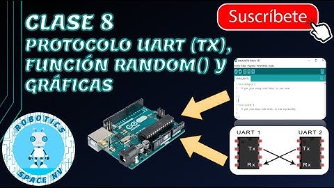 C8 - Protocolo UART (TX), función random(), puerto serie y serial plotter para gráficas