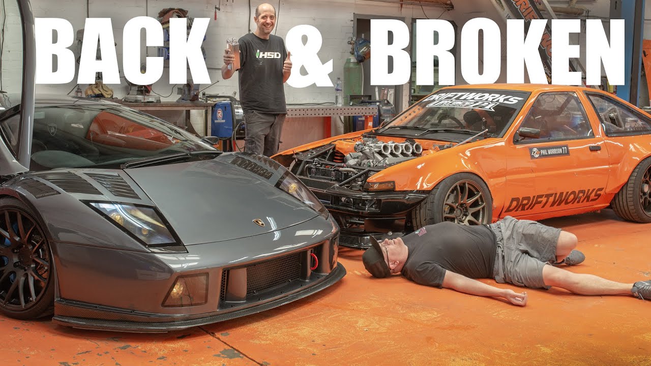 Back & Broken - Really Not Good - DW86 and Murcielago post Ultrace
