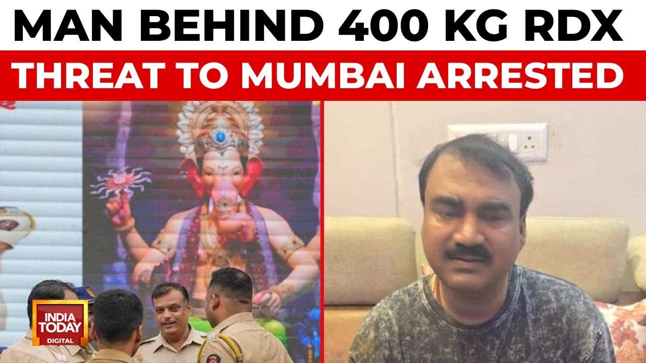 Mumbai Bomb Threat: Man Who Warned Of 400 kg RDX Blasts Nabbed In Noida | India Today News