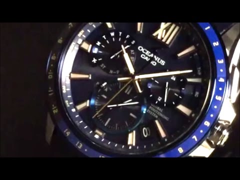 CASIO OCEANUS GPSハイブリッド電波ソーラー　オシアナス OCW-G1200C-2AJF