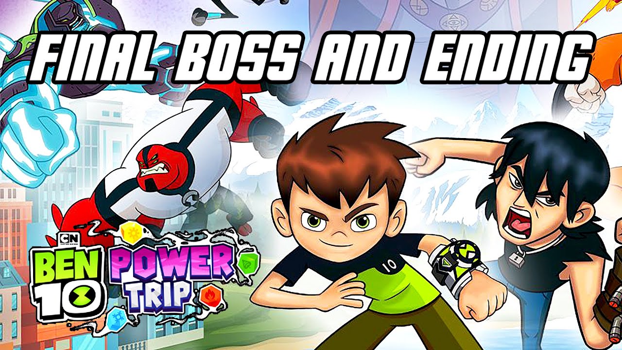 Ben 10: Power Trip - Final Boss Fight, ENDING, & Credits (PS4 PRO)