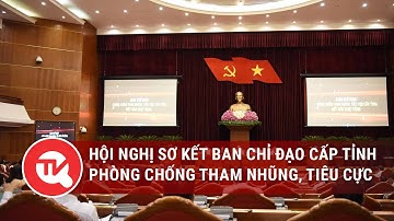 Hội nghị sơ kết ban chỉ đạo cấp tỉnh về phòng, chống tham nhũng, tiêu cực