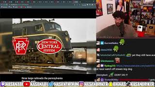 HasanAbi Reacts | US Railroads should be Nationalized