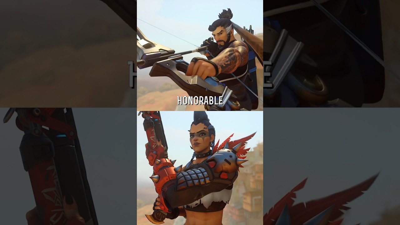 Totally Real Hanzo and Junker Queen interaction - Overwatch 2