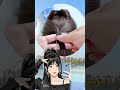The most beautiful semi-tied hairstyle for girls#Stylish and youthful#Hairstyle