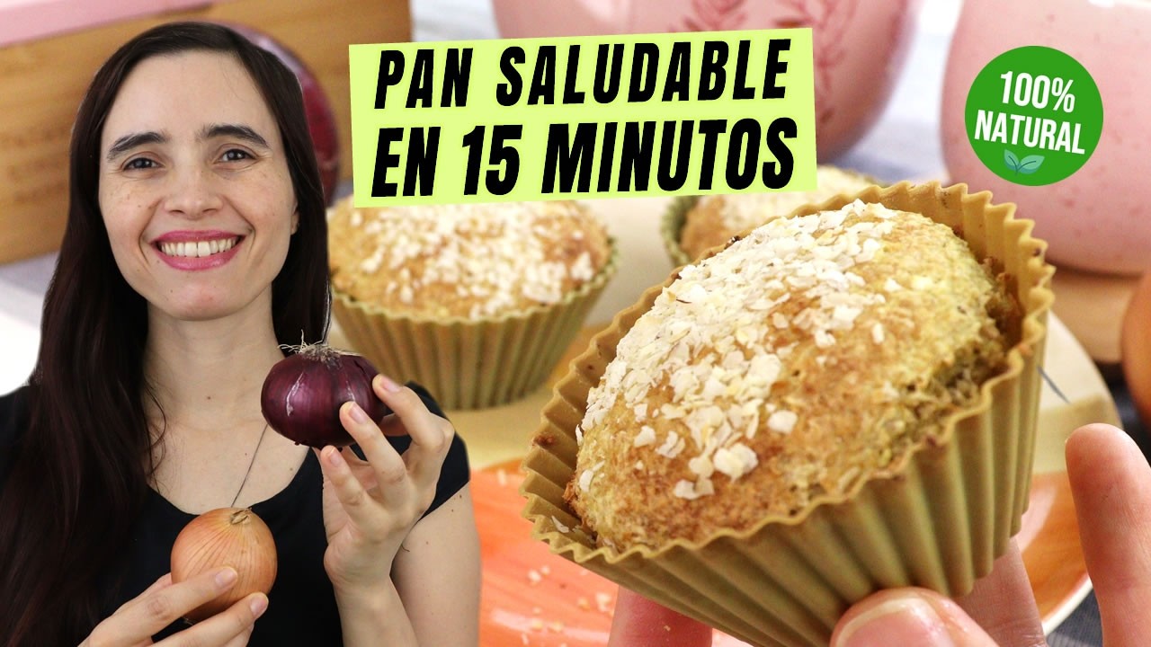 ¡Descubrí el pan más rápido y saludable para tu merienda! Listo en 15 minutos, ¡puramente integral!!