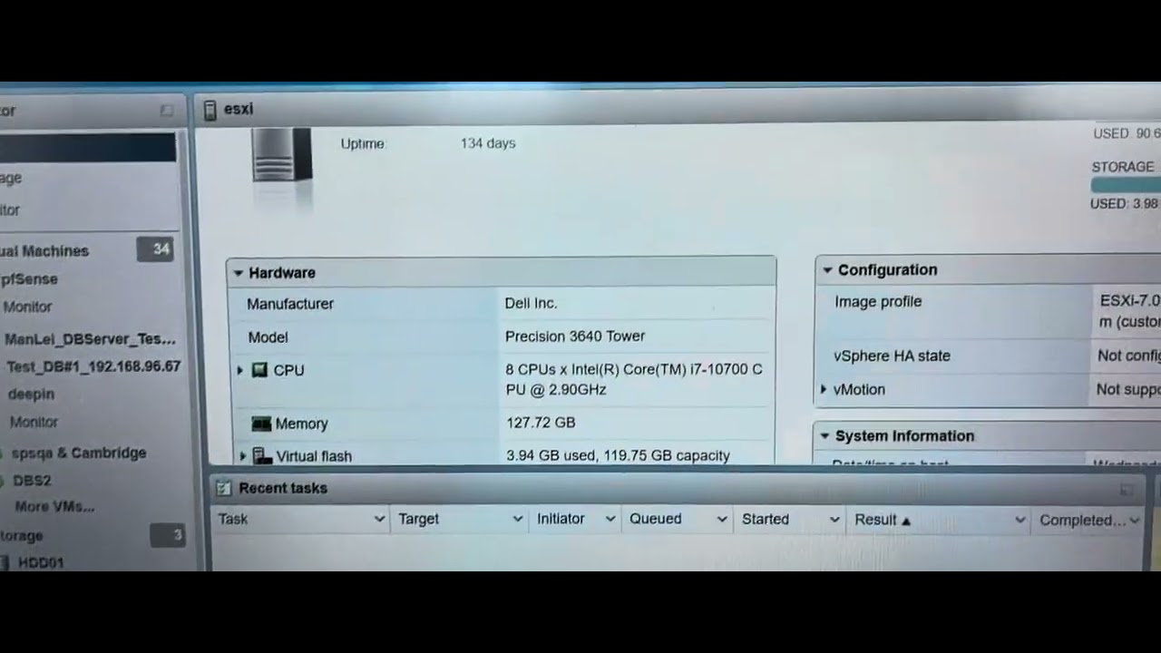 Vmware ESXI Deepin Chinese OS Run, Install with pfsense firewall, Routing. Imported ISO. Internet OK