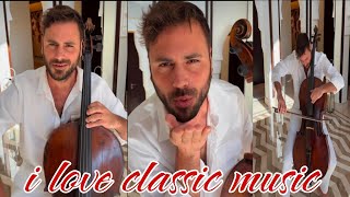 Stjepan Hauser new song & he love classic music play a beautiful classic music kiss the Rain