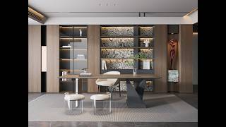 Study Room Rendering in D5 Render, Step by Step Tutorial