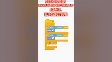 Como hacer un sistema de movimiento difícil en scratch