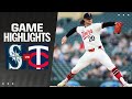 Mariners vs twins game highlights 5824  mlb highlights