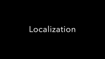 First Underwater Vehicle Localization Test