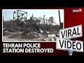 Tehran Police Station Nearly Demolished After Israeli and US Airstrike Hits Iran’s Capital | N18G