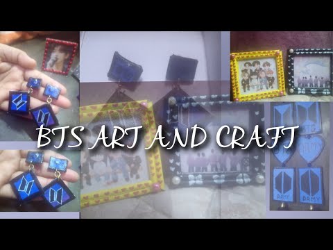 BTS art and craft ideas //BTS home decor ideas// bts //#bts #viral #craft #art #trending #instagram