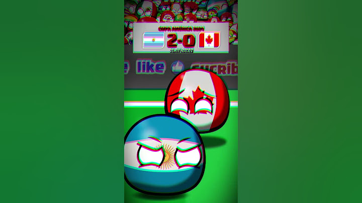 ARGENTINA CAMPEÓN de la COPA AMÉRICA 2024 #COUNTRYBALL