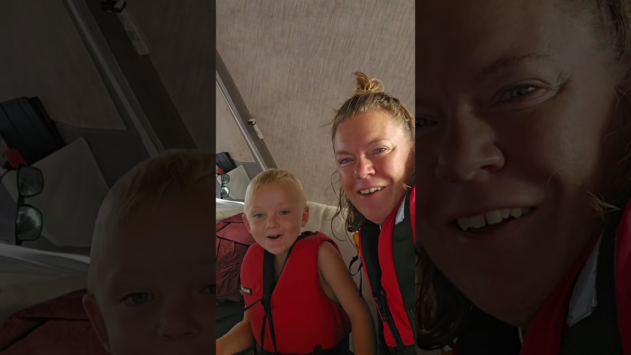 Känns som i en tvättmaskin att segla över Karibiska havet ⛵️💦