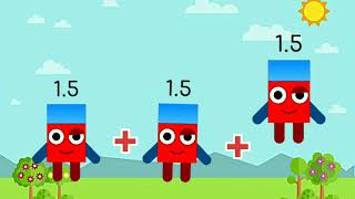unlock the mystery 3 SAME DECIMAL NUMBERS |NUMBERBLOCKS | LEARN TO COUNT @educationalcorner110