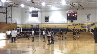 Tishara Hicks #7 Setter Senior 2015 16 Var NEHS vs KHS Set 1 9 15