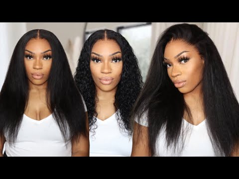 No Lace No Case!! Top Quality 13x6 HD Invisible Lace | Curly To Straight Wig | RPG Hair
