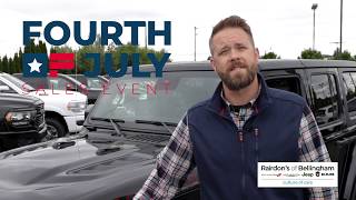 4th of July Sales Event | Specials, Deals, & Offers | Rairdon's of Bellingham
