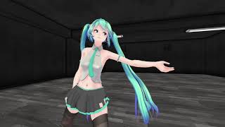 MMD VR Test 189 [VR180][Never Can Decide][初音ミク]