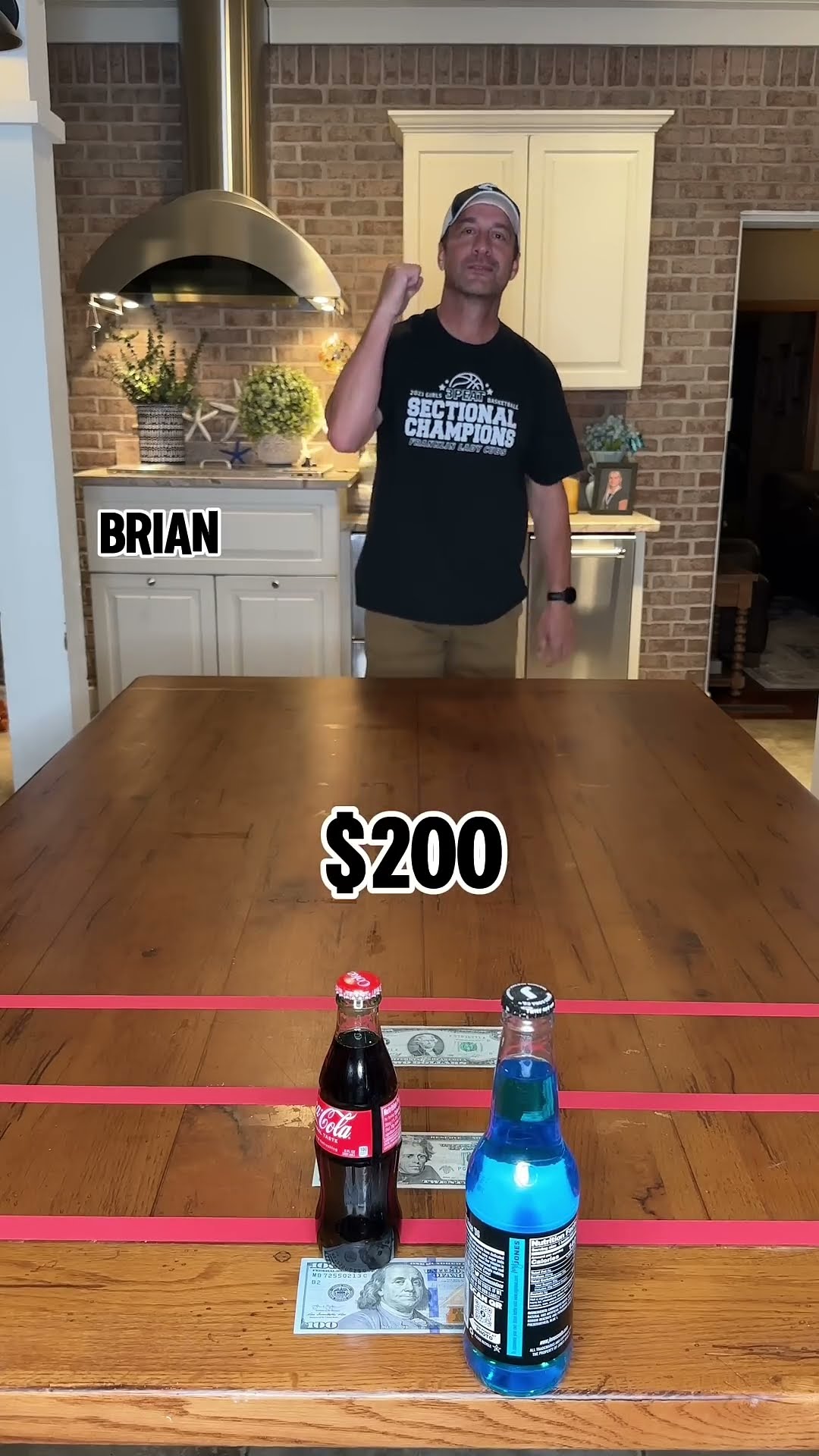 Money bottle slide!! #familygamechallenge #familyfun