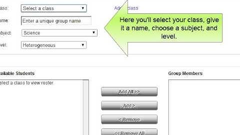 Adding Classes Using ThinkCentral