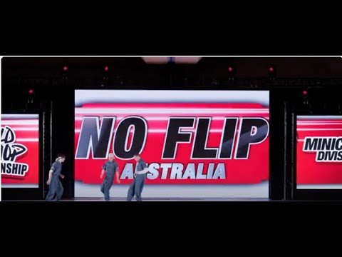 No Flip - Australia | MiniCrew Division Prelims | 2023 World Hip Hop Dance Championship