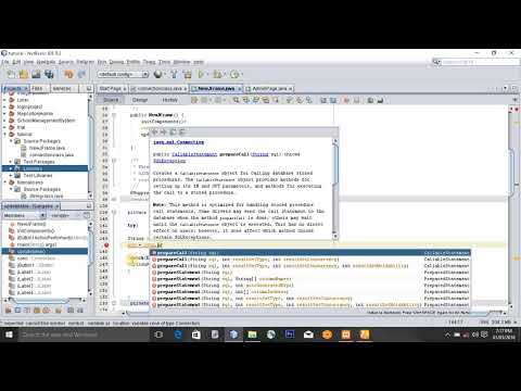 Java programming tutorial with Official Hord - Database Program [Viewing Data in Tables]