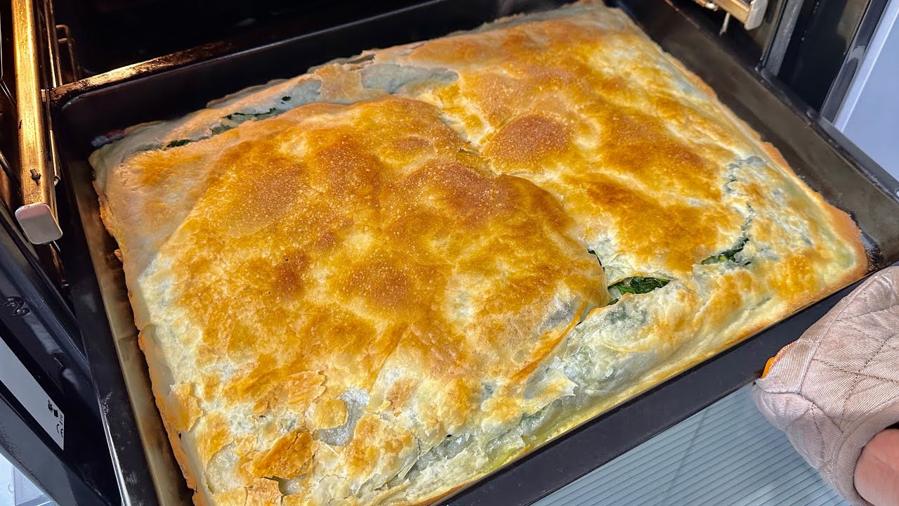 Pita so Spanaќ kako vo SKOPJE meka i vkusna 🥰