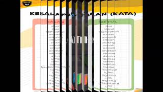 Kesalahan Ejaan bahagian 1 by Cikgu Dalina