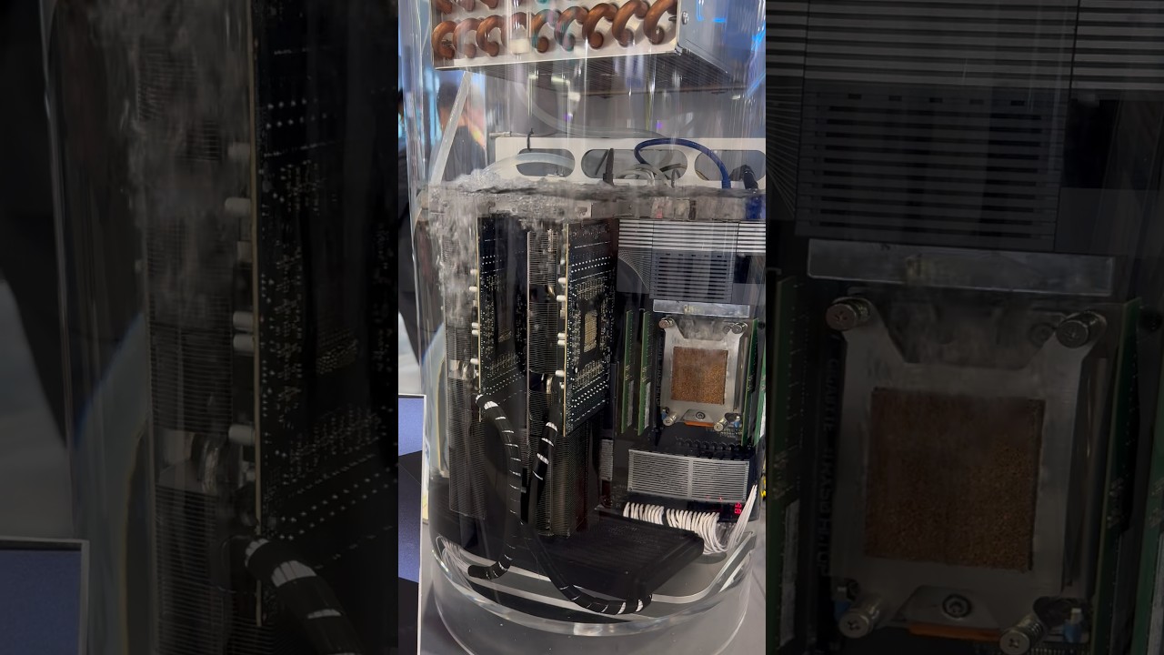 This is liquid cooling. Enermax Cirrus MKII. #enermax #computex2026