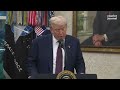 President Donald Trump addresses Fort Stewart shooting: Army sergeant in custody, 5 soldiers shot