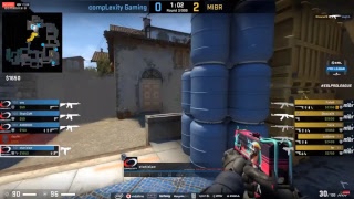 RERUN: MIBR vs COMPLEXITY - Map 2 - Inferno - ESL PRO LEAGUE 2018